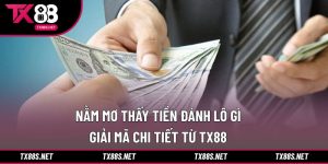 nằm mơ thấy tiền đánh con gì