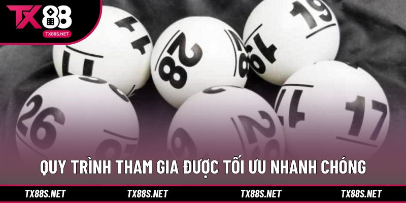 Quy trình tham gia được tối ưu nhanh chóng